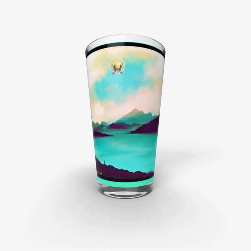 Cannonball Pint Glass