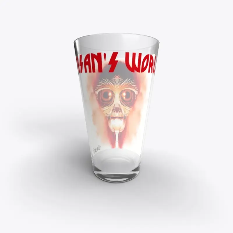 Ojisan's World Pint Glass 